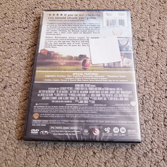 Marshall Thundering Herd Bundle: DVD & Shirt (M) - Picture 8 of 8